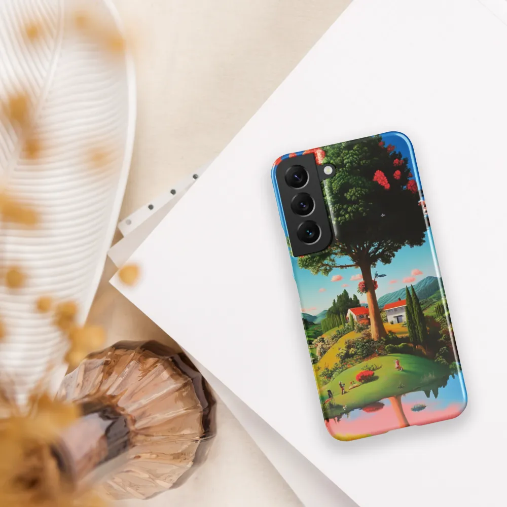 Whimsical Harmony of Nature | Phone Case |  S22 | Snap Case | Glossy