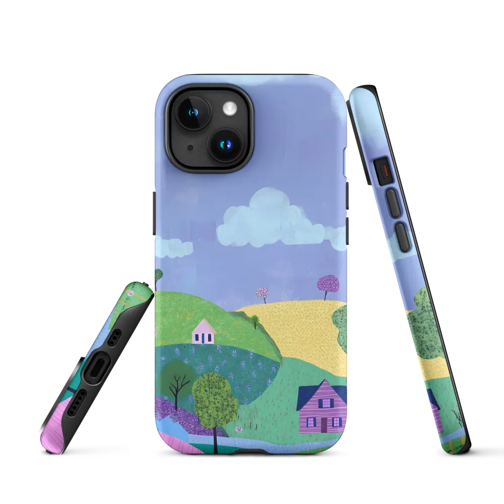 Whimsical Hills and Quaint Homes