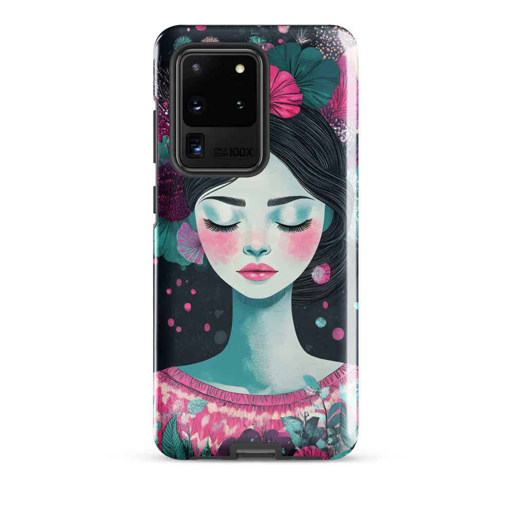 Embrace of Floral Serenity