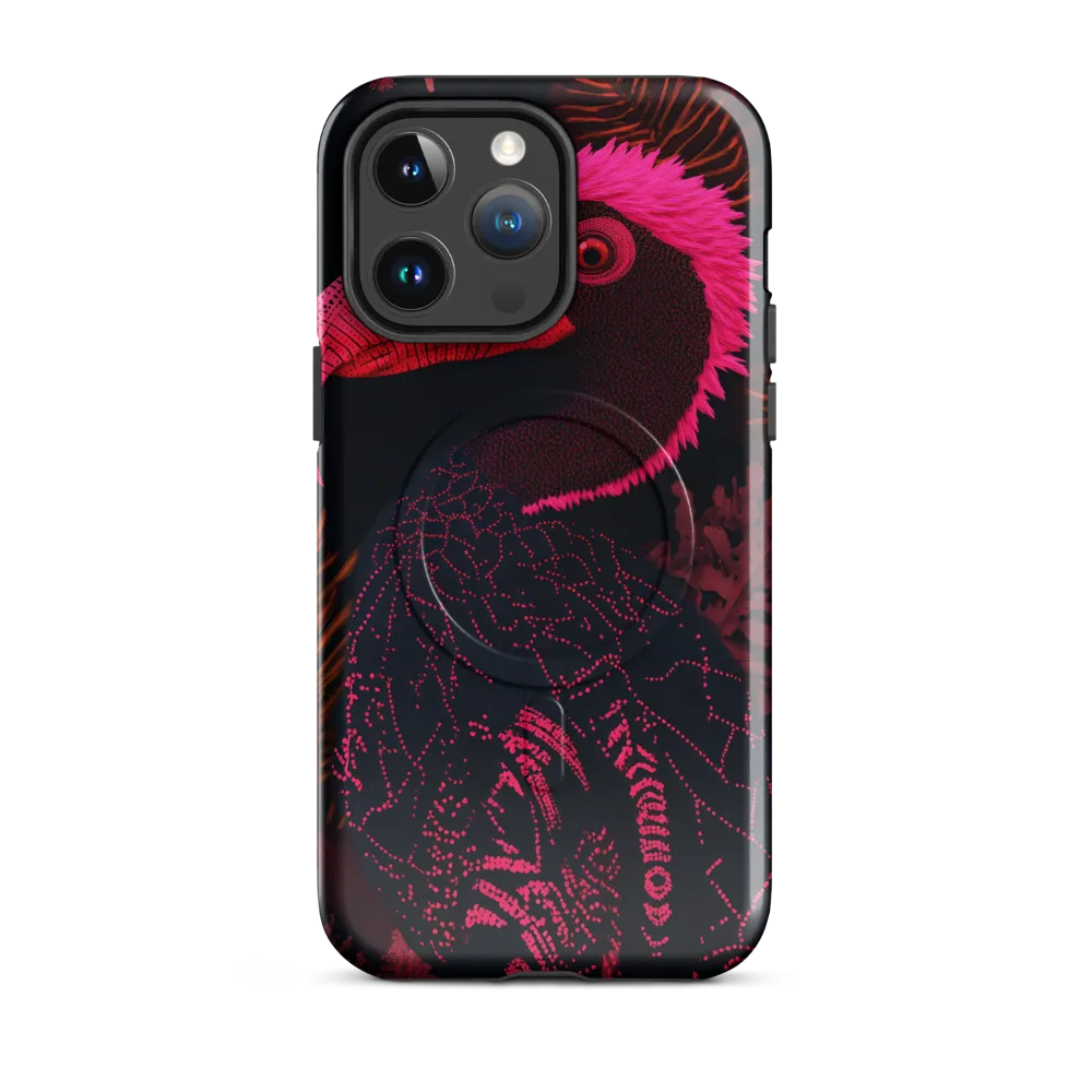 Tropical Echoes: A Modern Avian Portrait