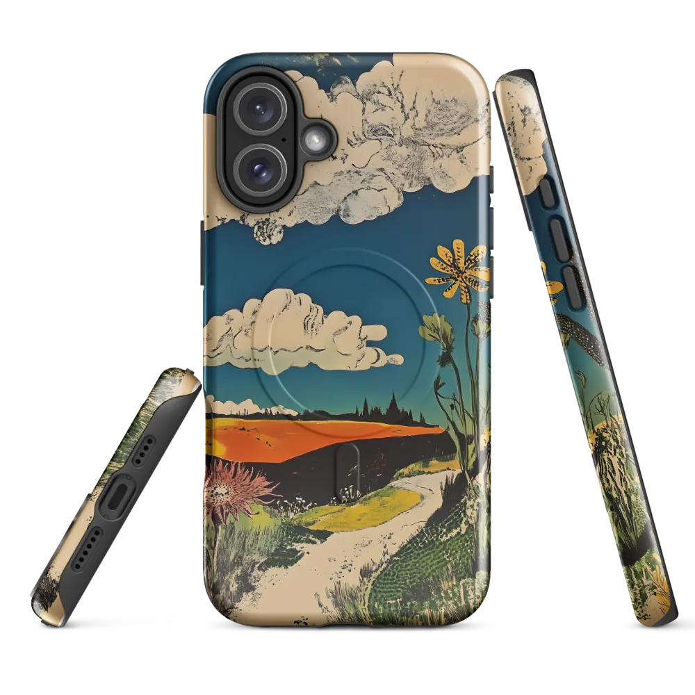 Surreal Blooming Landscape