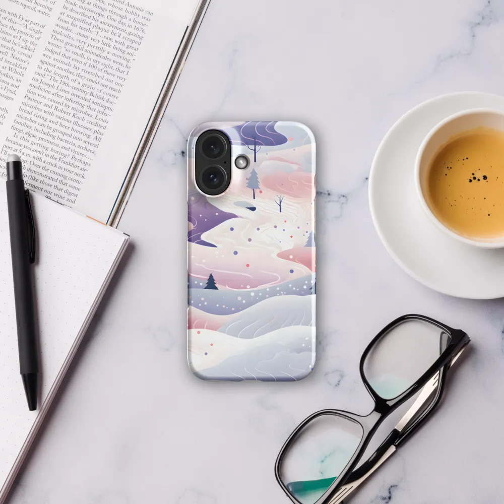 Dreamy Winter Landscape | Phone Case |  16 | Snap Case | Glossy