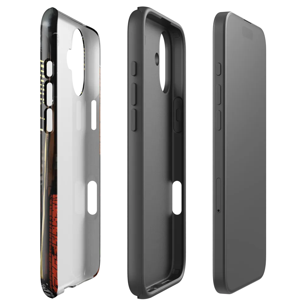 Nocturnal Cityscape: The Hidden Alley | Phone Case |  16 Plus | Tough Case | Glossy