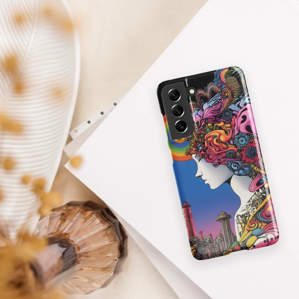 Whispers of the Psychedelic Dream | Phone Case |  S21 FE | Snap Case | Glossy