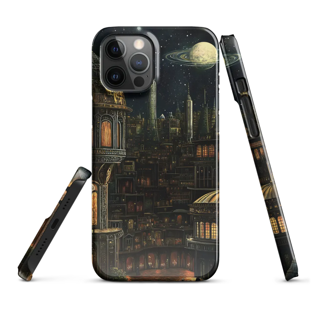 Celestial Enigma: A Surreal Cityscape