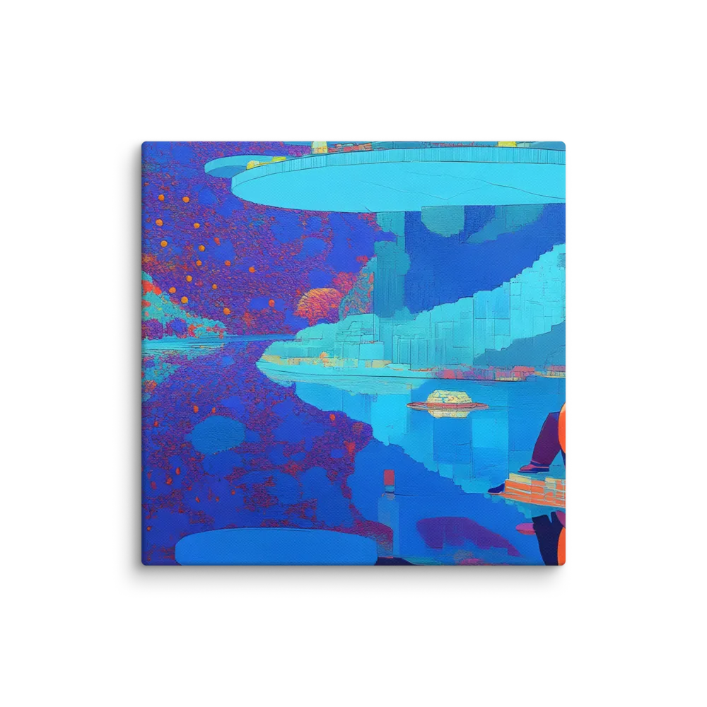 Reflections of Serenity | Canvas | 6″×6″