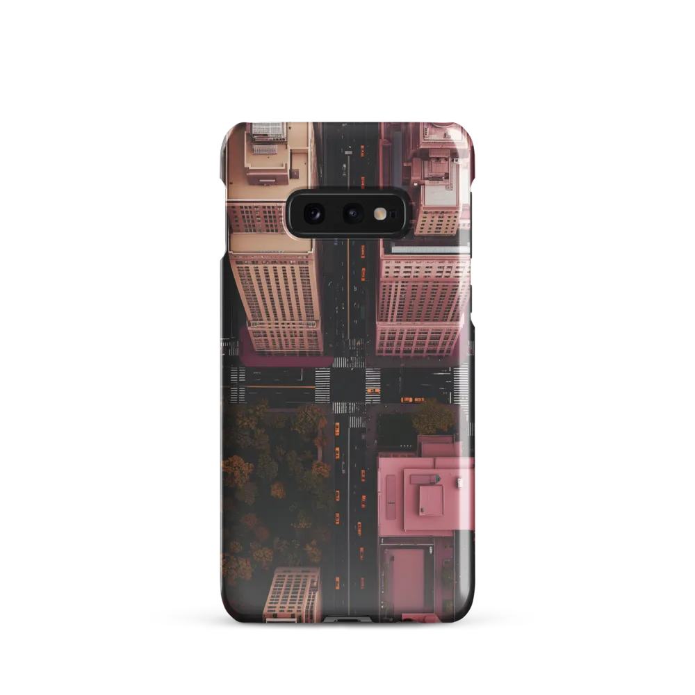 Urban Symphony: Aerial Perspectives | Phone Case |  S10e | Snap Case | Glossy