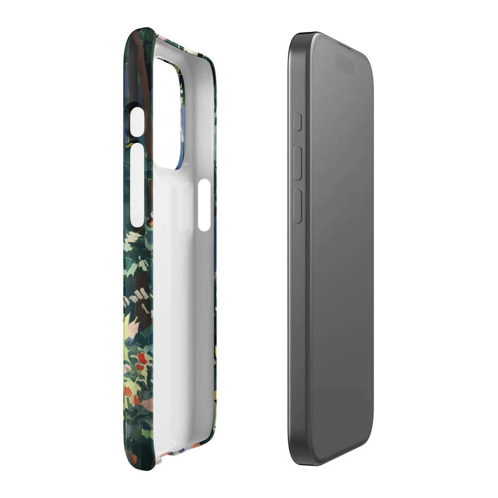 Flight of Light: A Serene Forest | Phone Case |  15 Pro | Snap Case | Matte