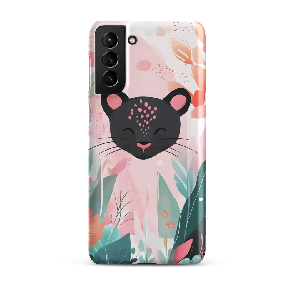 Whimsical Panther in Bloom