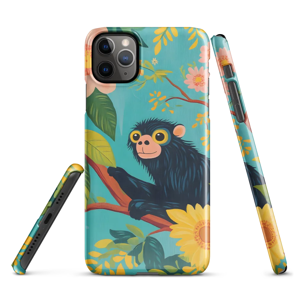 Joyful Encounter in a Floral Paradise | Phone Case |  11 Pro Max | Snap Case | Glossy