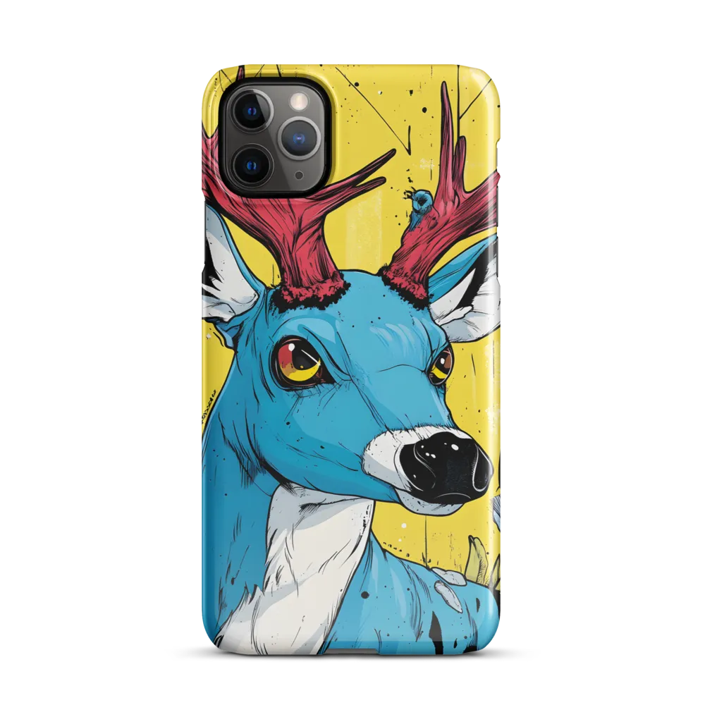 Vivid Antlers: A Modern Take on Nature | Phone Case |  11 Pro Max | Snap Case | Glossy