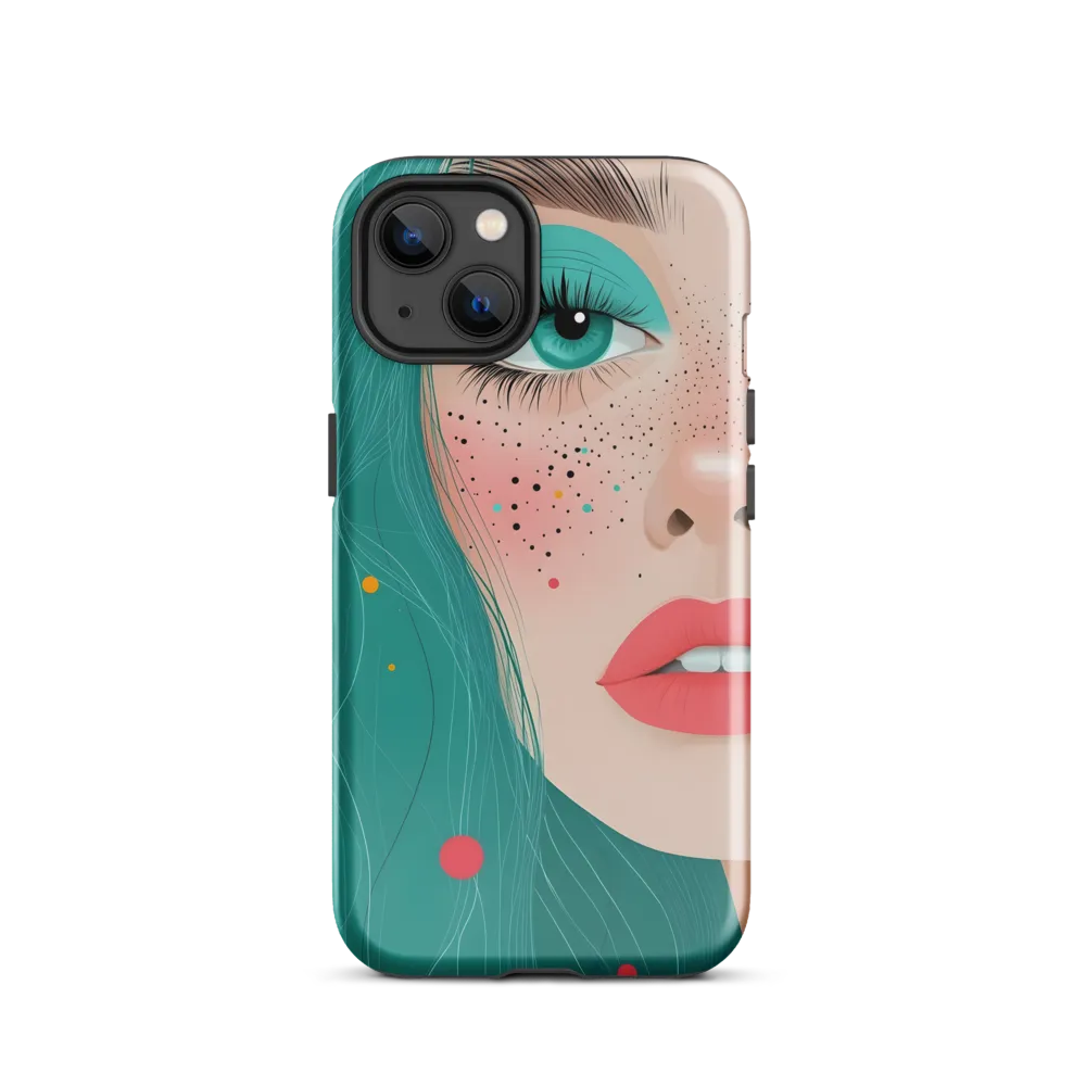 A Playful Portrait: Turquoise Temptation