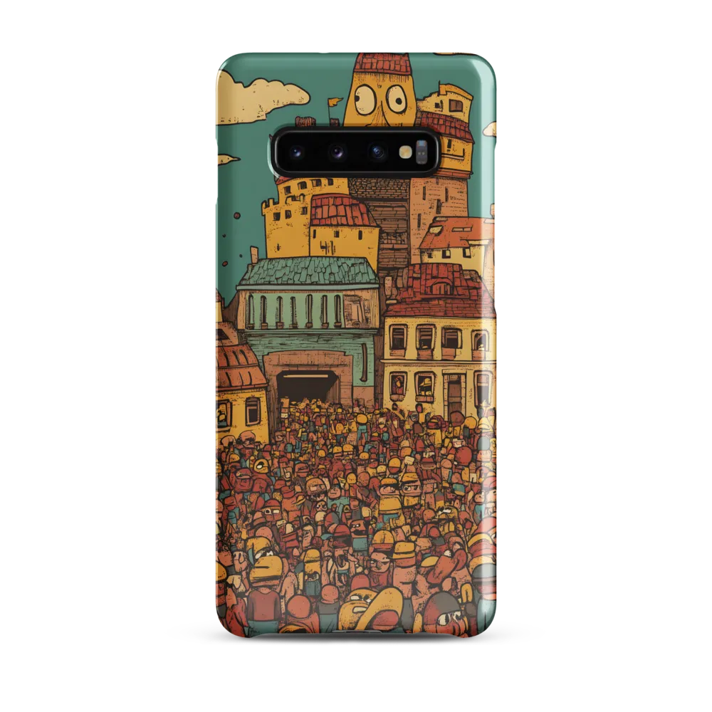 The Quirky City Gathering | Phone Case |  S10 Plus | Snap Case | Glossy