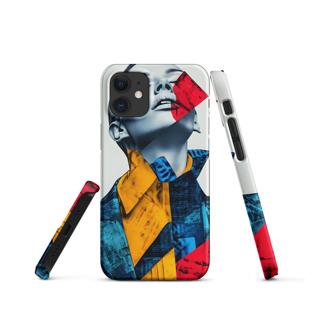 Fragmented Confidence: A Surreal Fashion Portrait