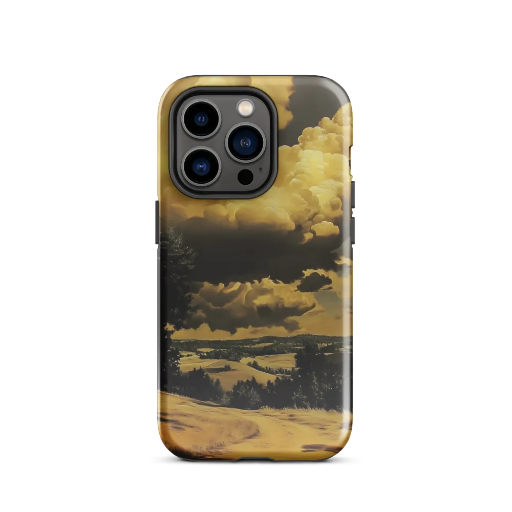 Golden Serenity in the Landscape