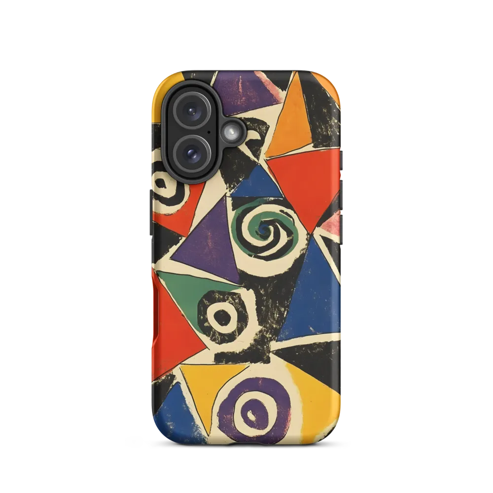 Dynamic Geometric Abstraction | Phone Case