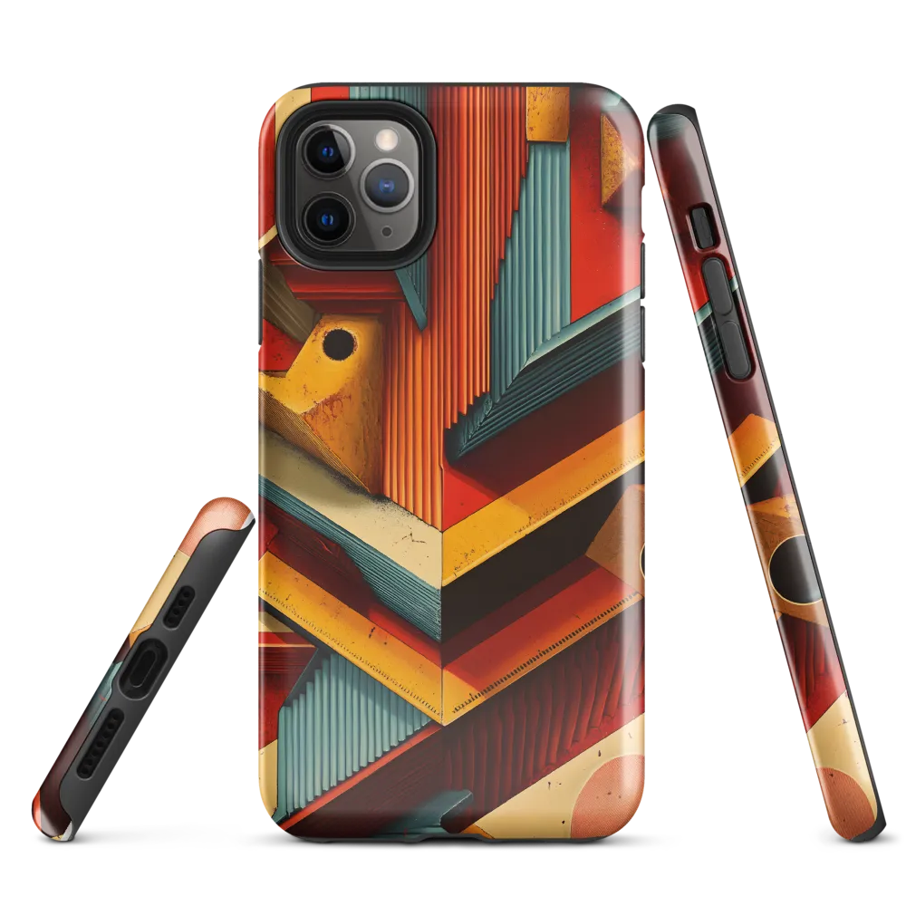 Geometric Harmony | Phone Case |  11 Pro Max | Tough Case | Glossy