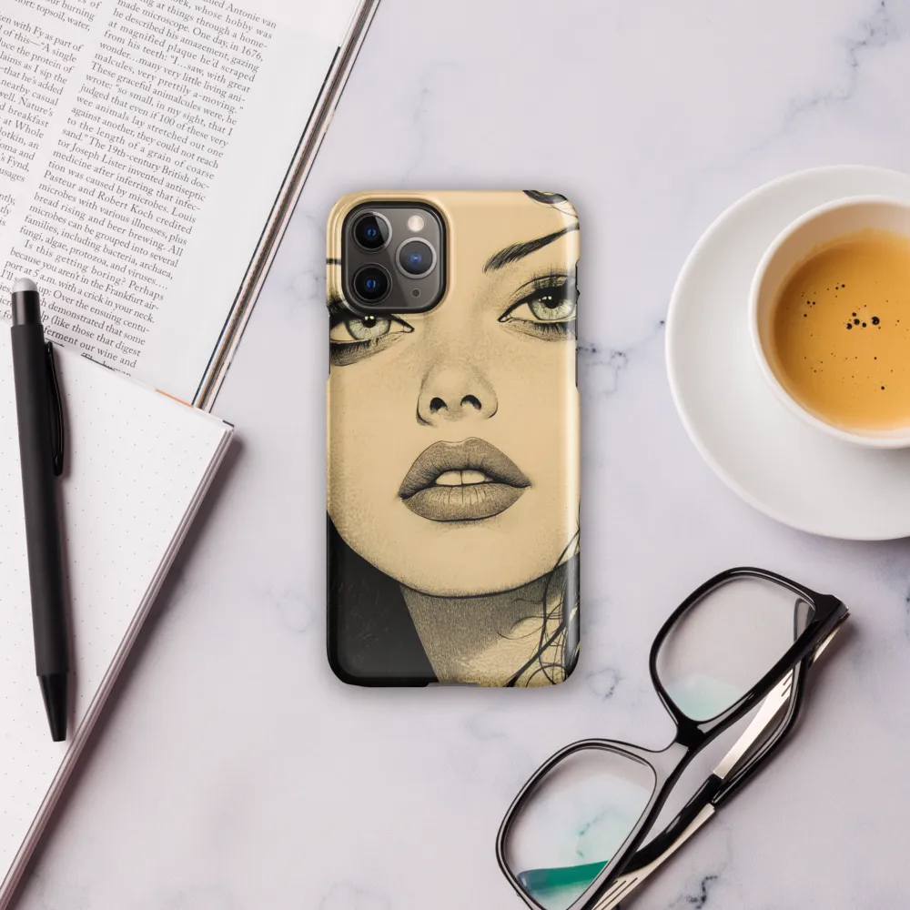 Enigmatic Gaze | Phone Case |  11 Pro | Snap Case | Glossy