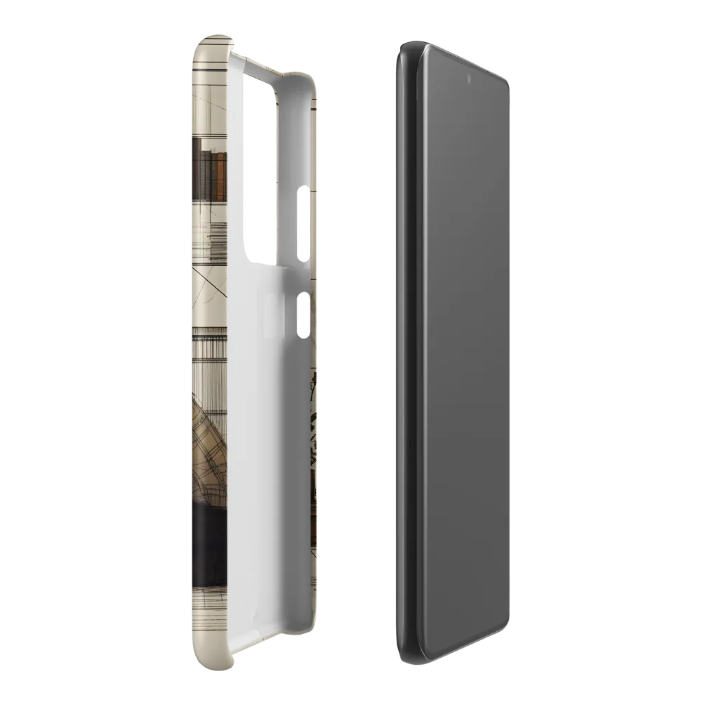 Quiet Reflections in Line | Phone Case |  S21 Ultra | Snap Case | Matte