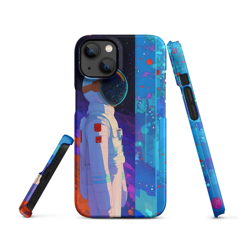 Cosmic Exploration: The Astronaut's Journey | Phone Case |  13 | Snap Case | Matte