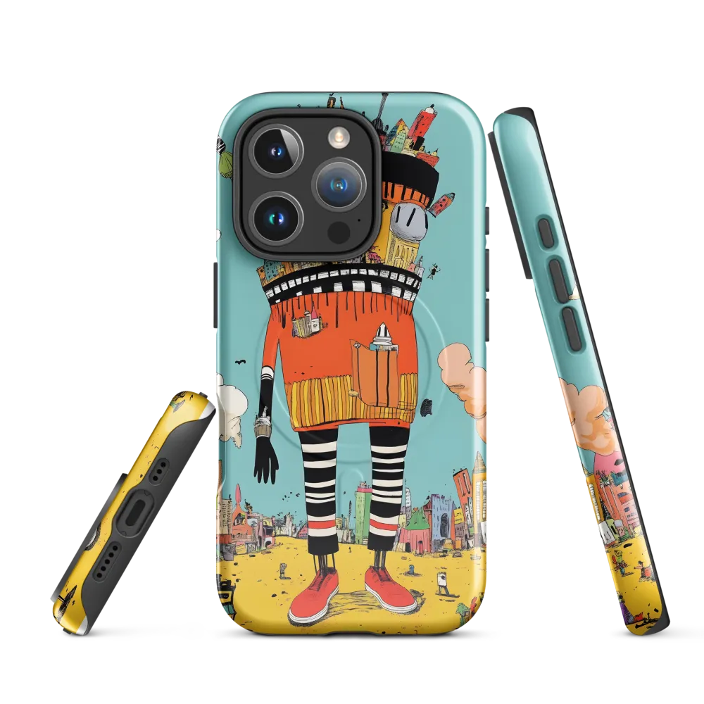 Urban Fantasia: A Whimsical Encounter | Phone Case |  16 Pro | MagSafe® Tough Case | Glossy