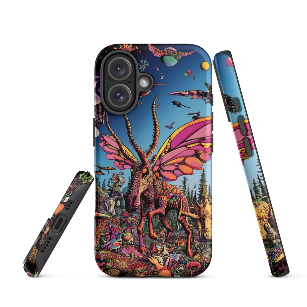 Ethereal Realms: The Butterfly Beast | Phone Case