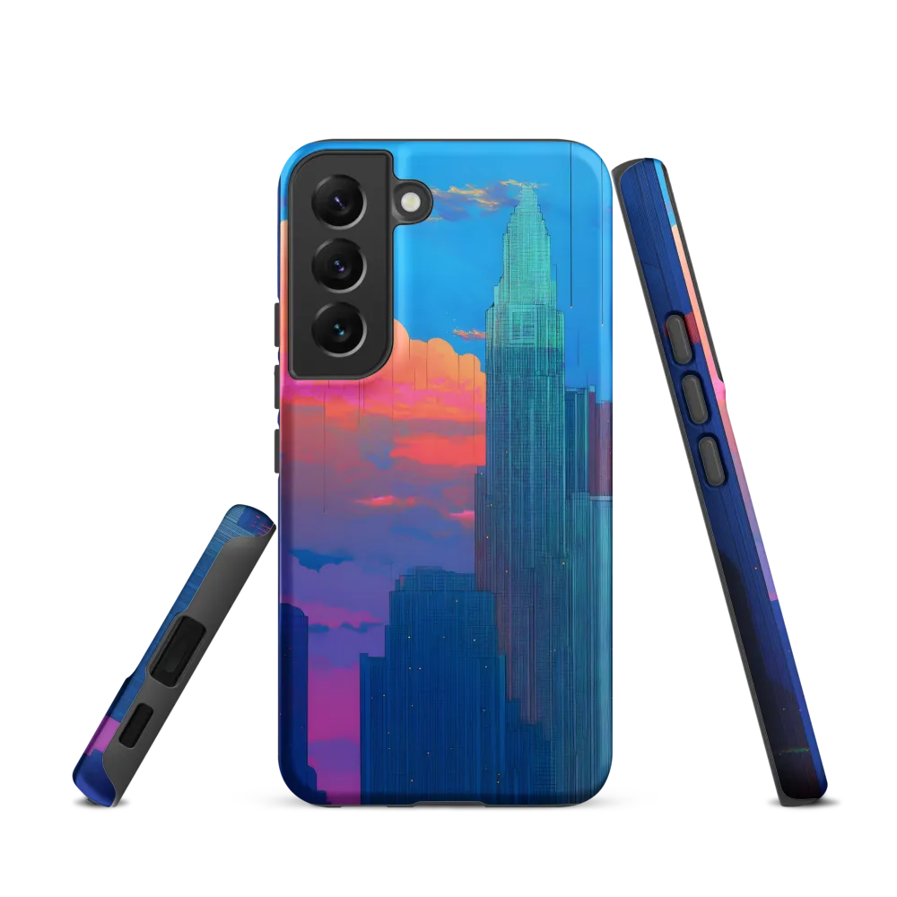 Twilight Reflections: A Digital Cityscape