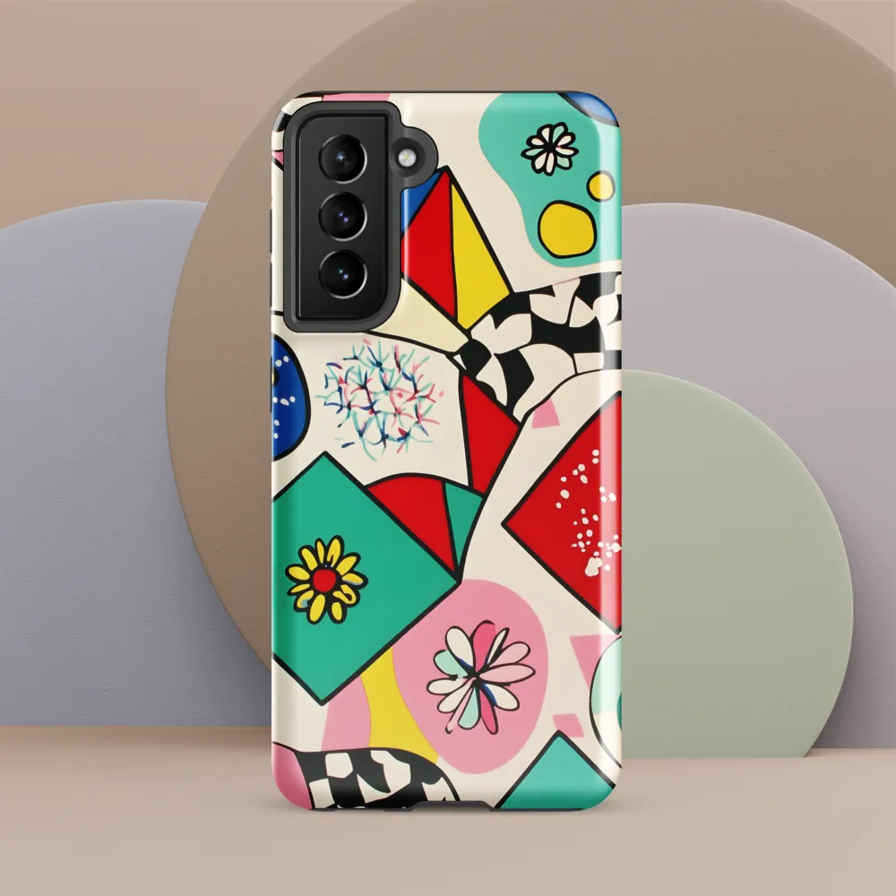 Joyful Geometry: A Playful Dance of Shapes and Colors