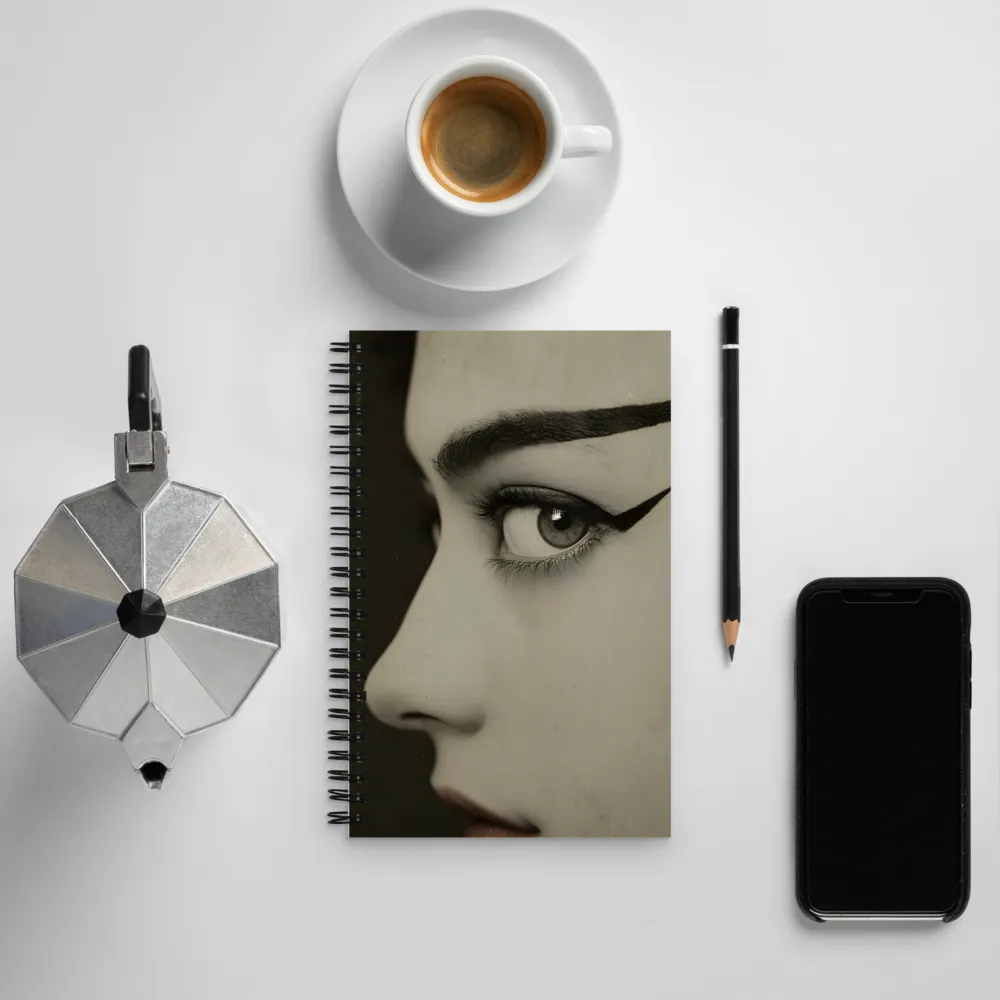 Gaze of Surrealism | Spiral Notebook