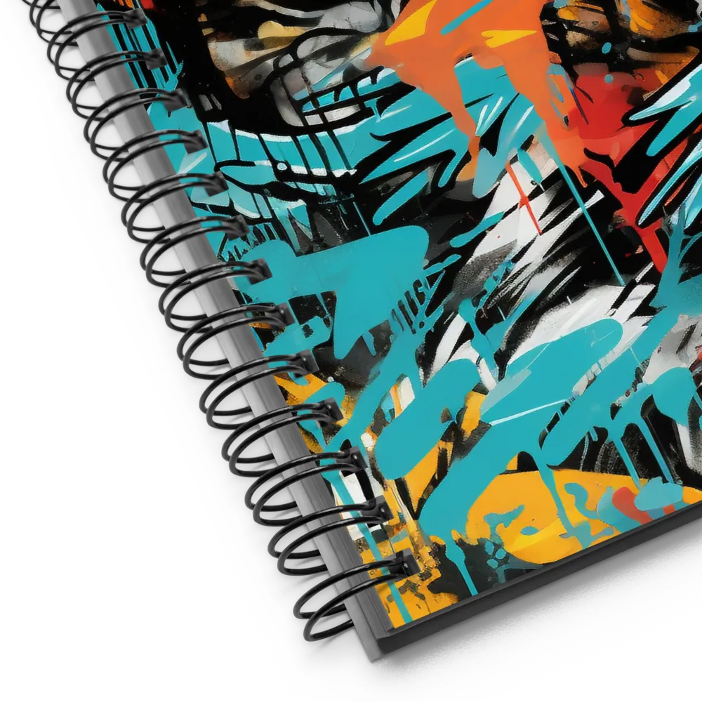 Dynamic Essence of the Tiger | Spiral Notebook