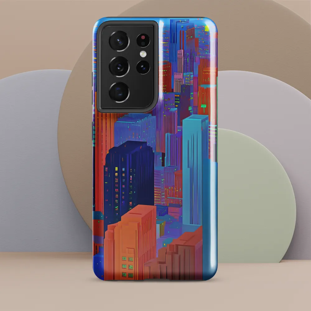 Vibrant Metropolis in Twilight