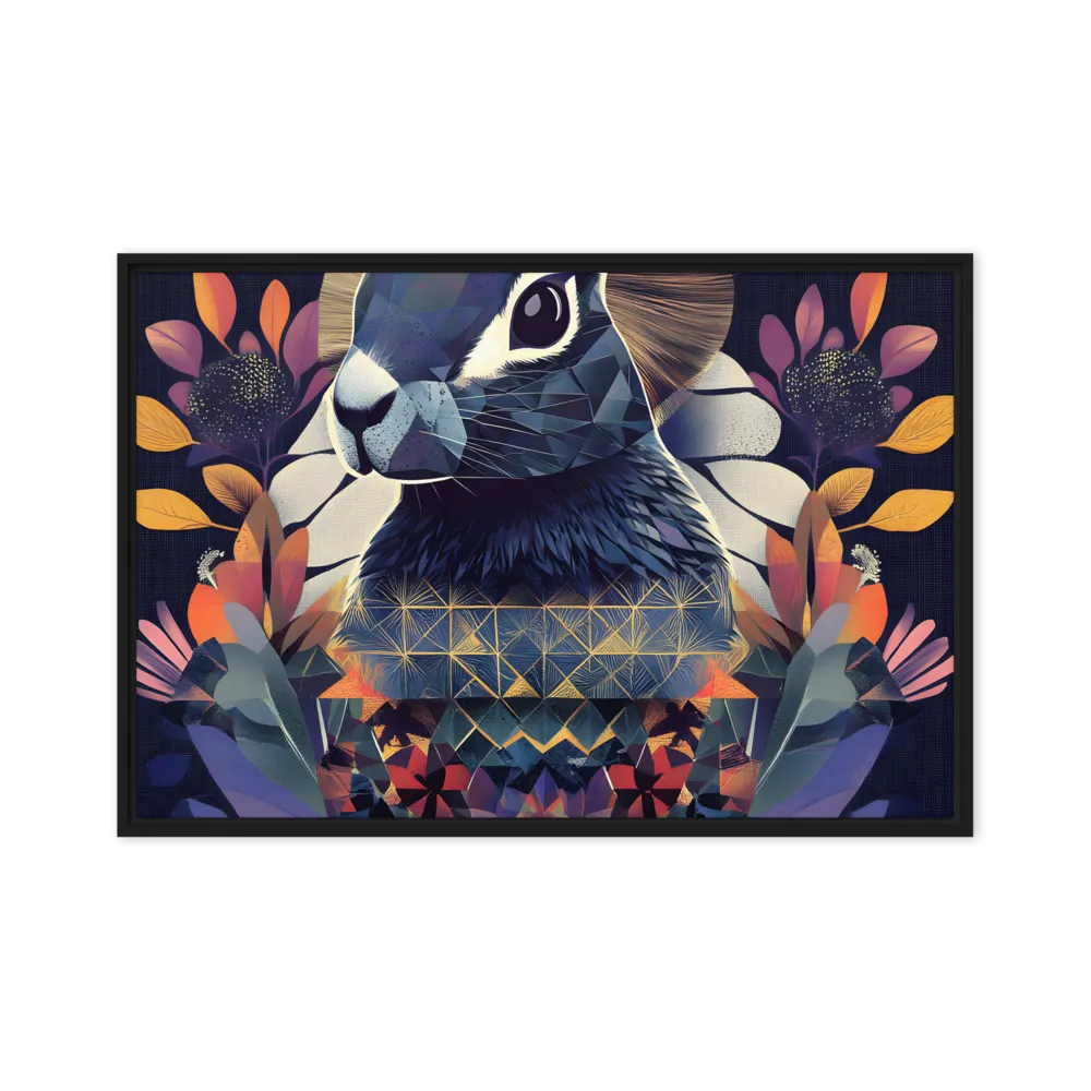 Ethereal Bunny: A Geometric Wonderland