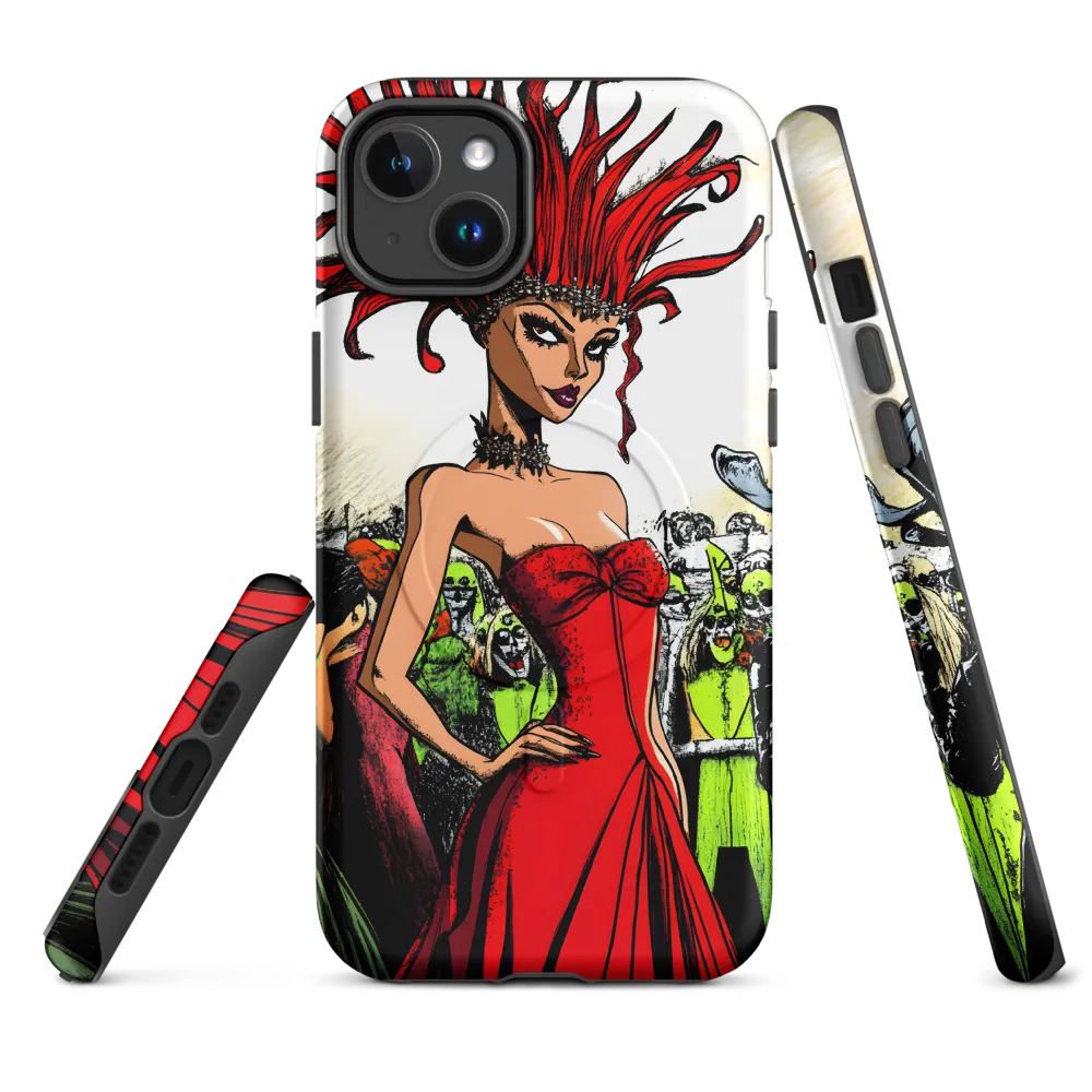 Fiery Elegance: A Fashion Statement