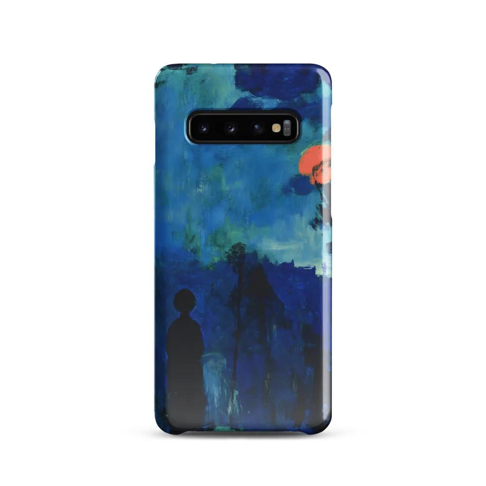 Solitude in Blue | Phone Case |  S10 | Snap Case | Glossy