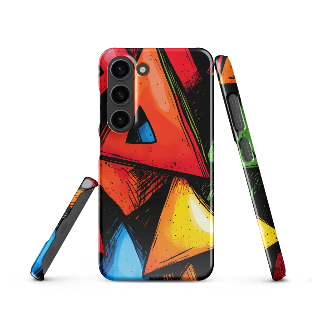 Vibrant Triangles in Abstract Harmony