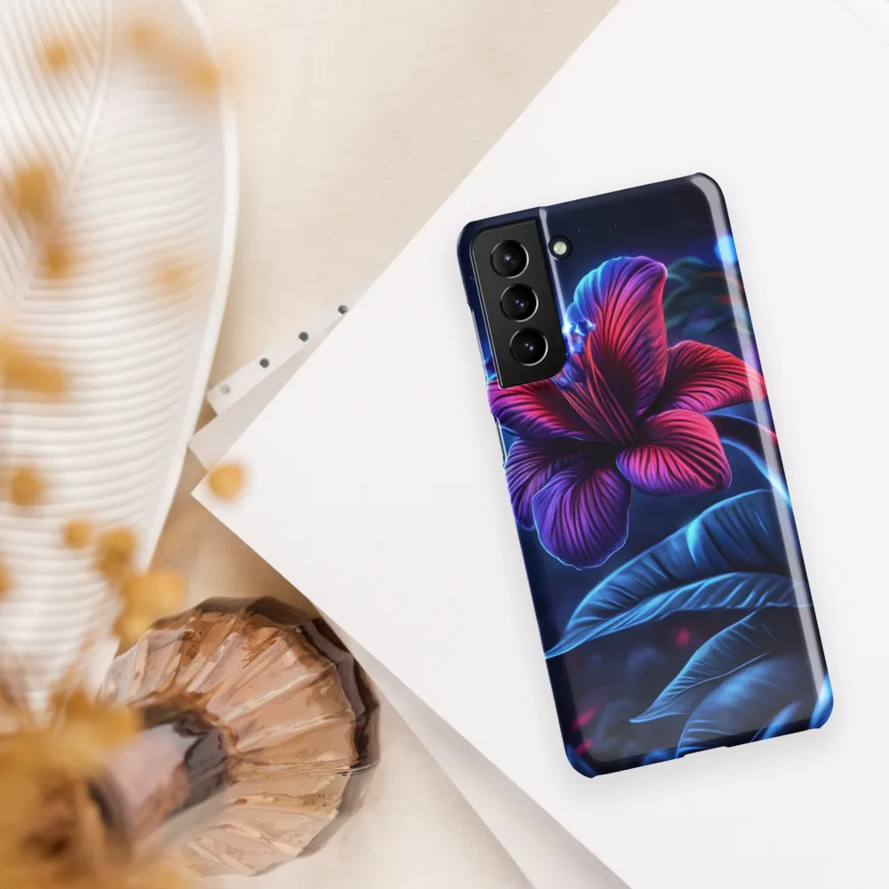 Illuminated Serenity: The Surreal Blossom