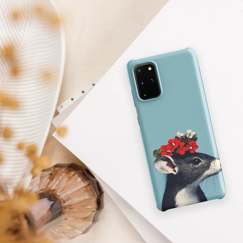 Whimsical Flora: A Mouse's Floral Crown