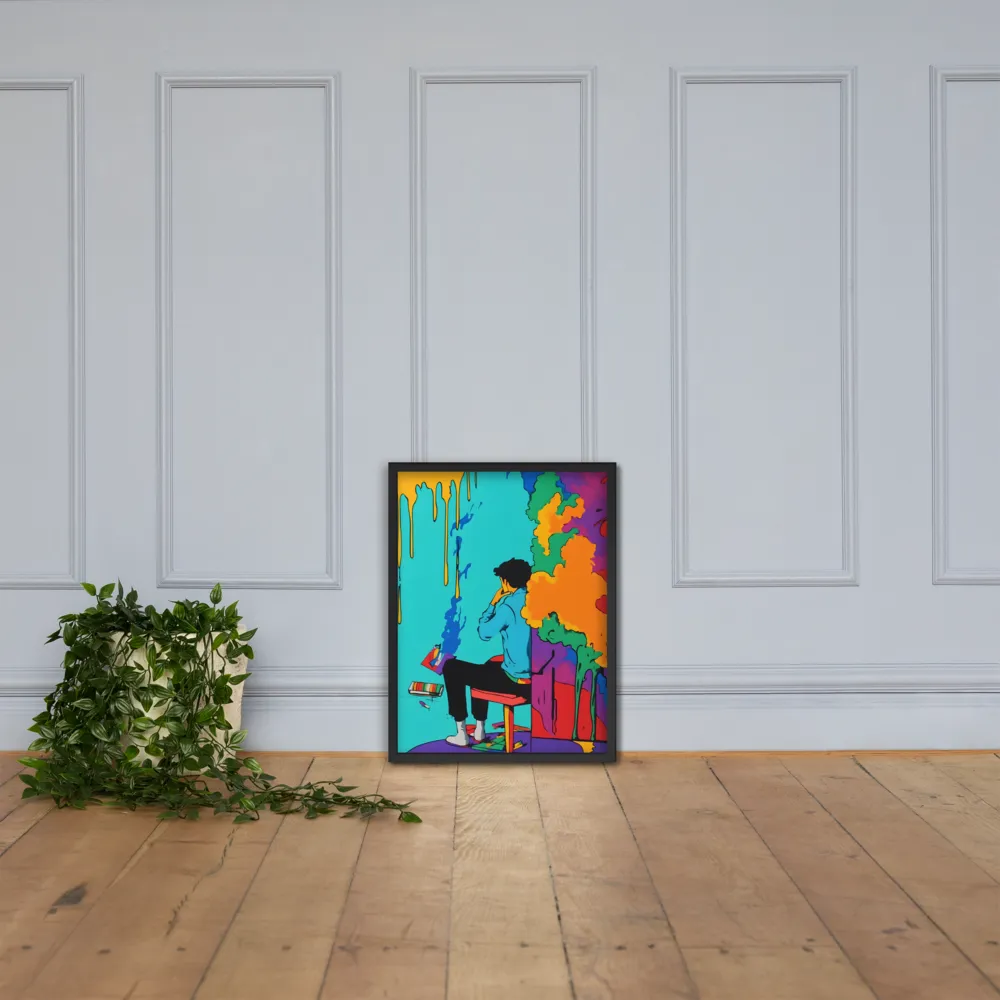 The Artist Within | Poster with Black Frame | 18″×24″