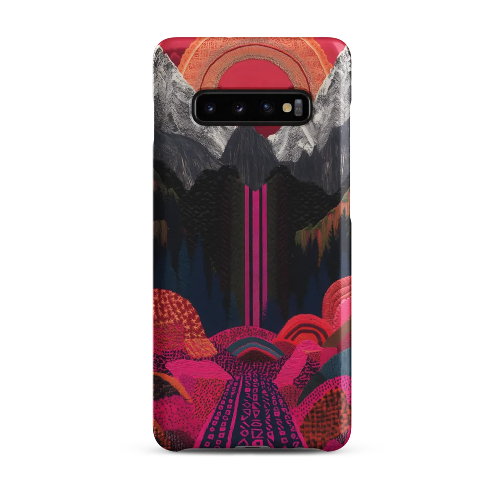 Ethereal Cascade: A Surreal Landscape