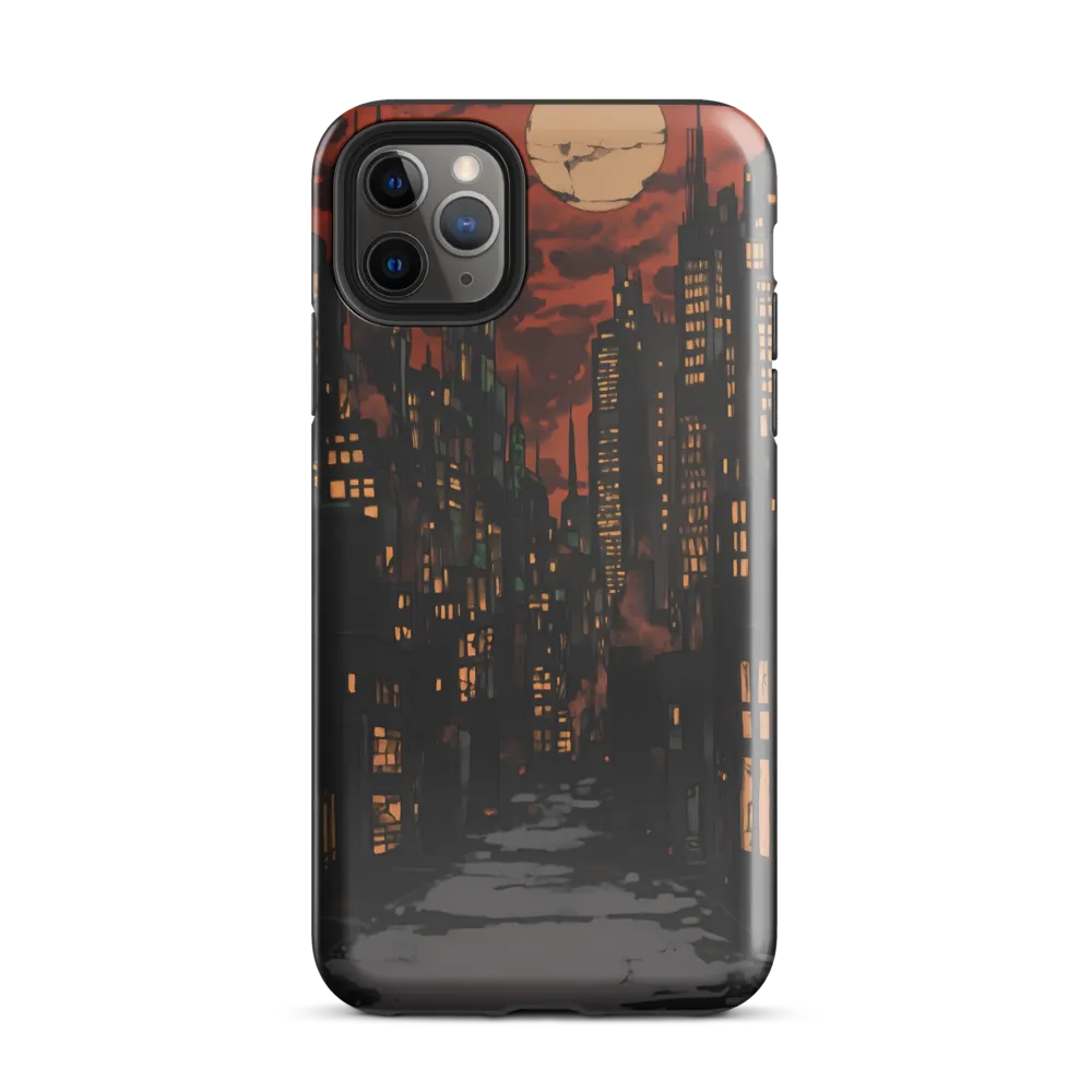 City of Shadows: An Urban Nocturne | Phone Case |  11 Pro Max | Tough Case | Glossy