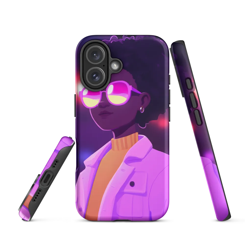 A Vibrant Soul in Shades | Phone Case