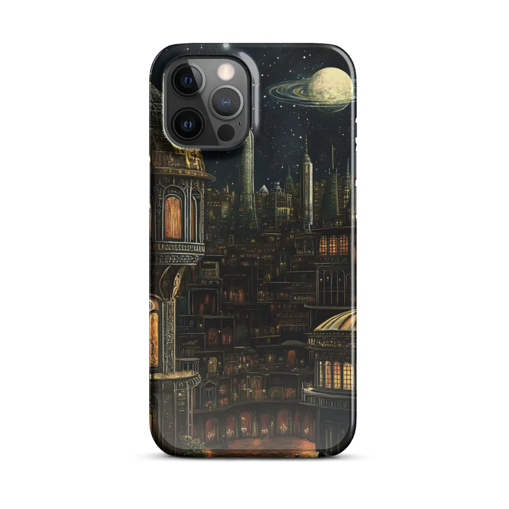 Celestial Enigma: A Surreal Cityscape