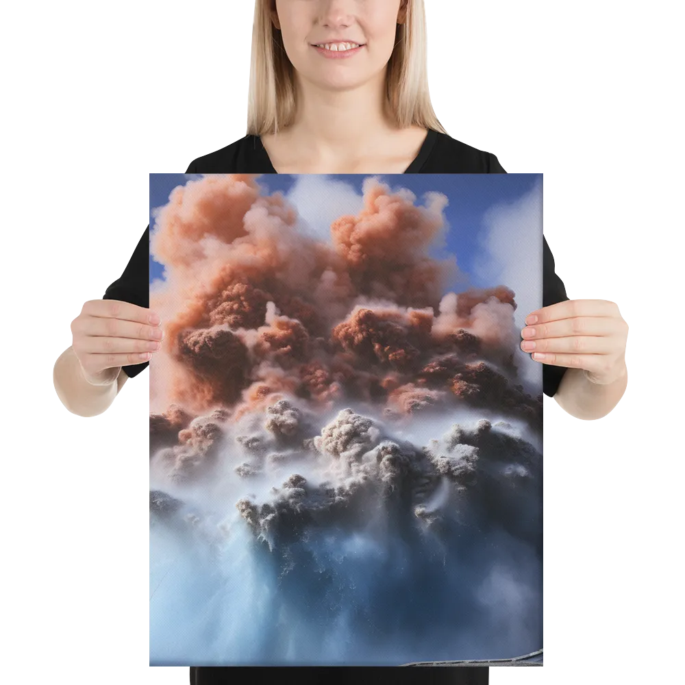 Eruption of Elements | Canvas | 16″×20″