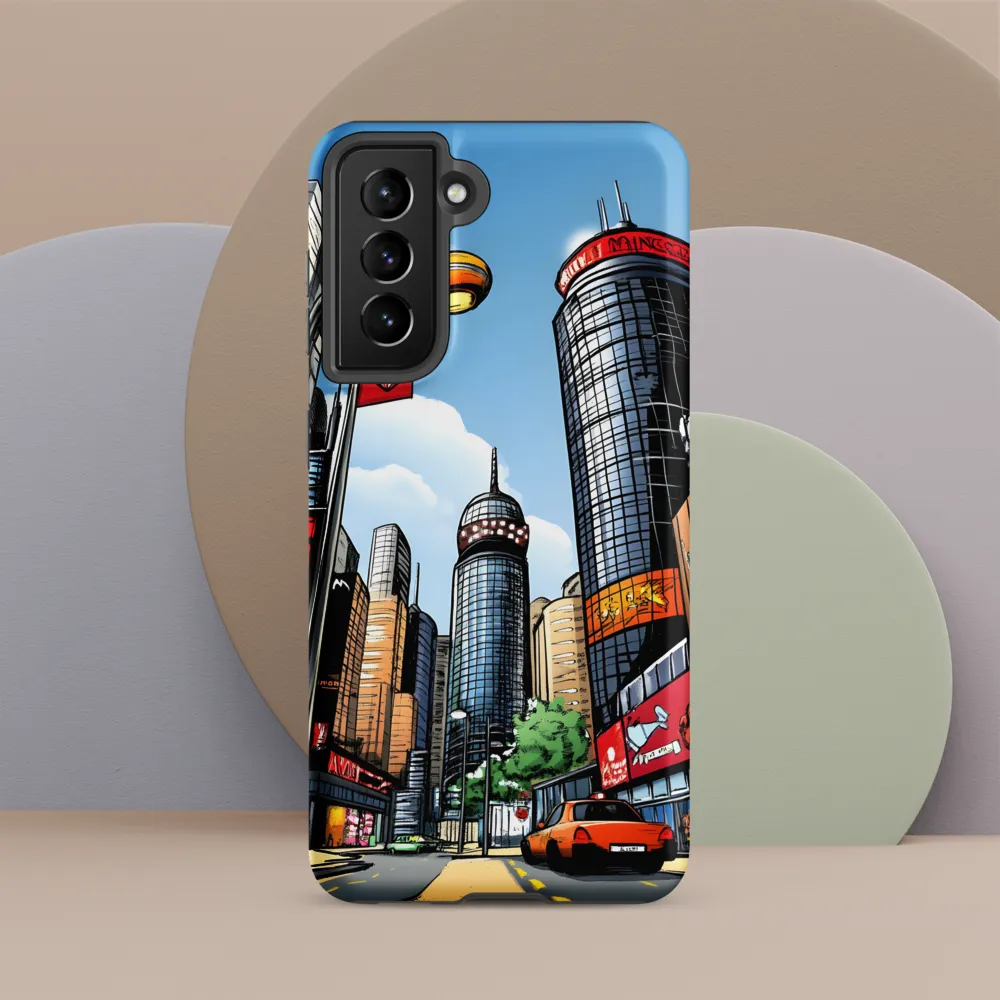 Urban Pulse: A Comic Cityscape