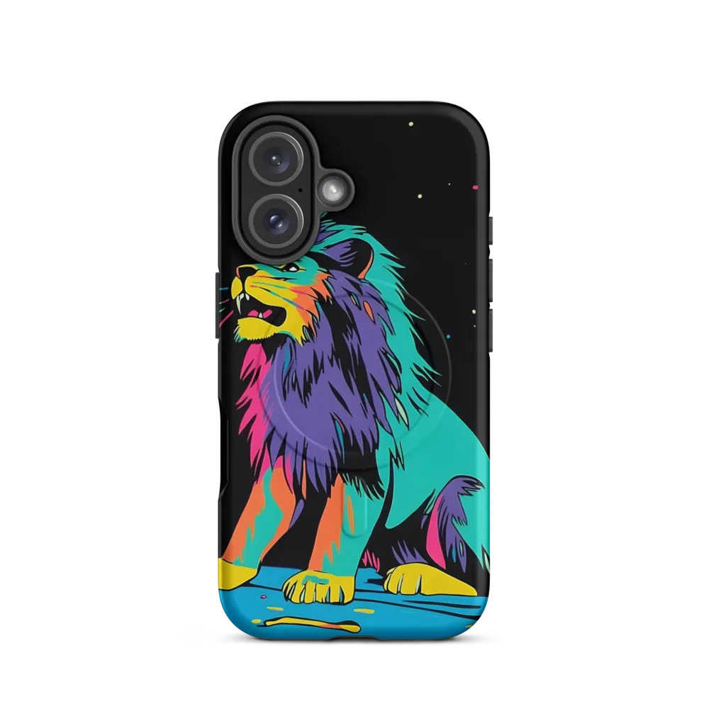 Roaring Colors: The Neon Lion