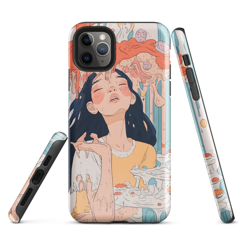 Melting Dreams: A Whimsical Indulgence | Phone Case |  11 Pro Max | Tough Case | Glossy