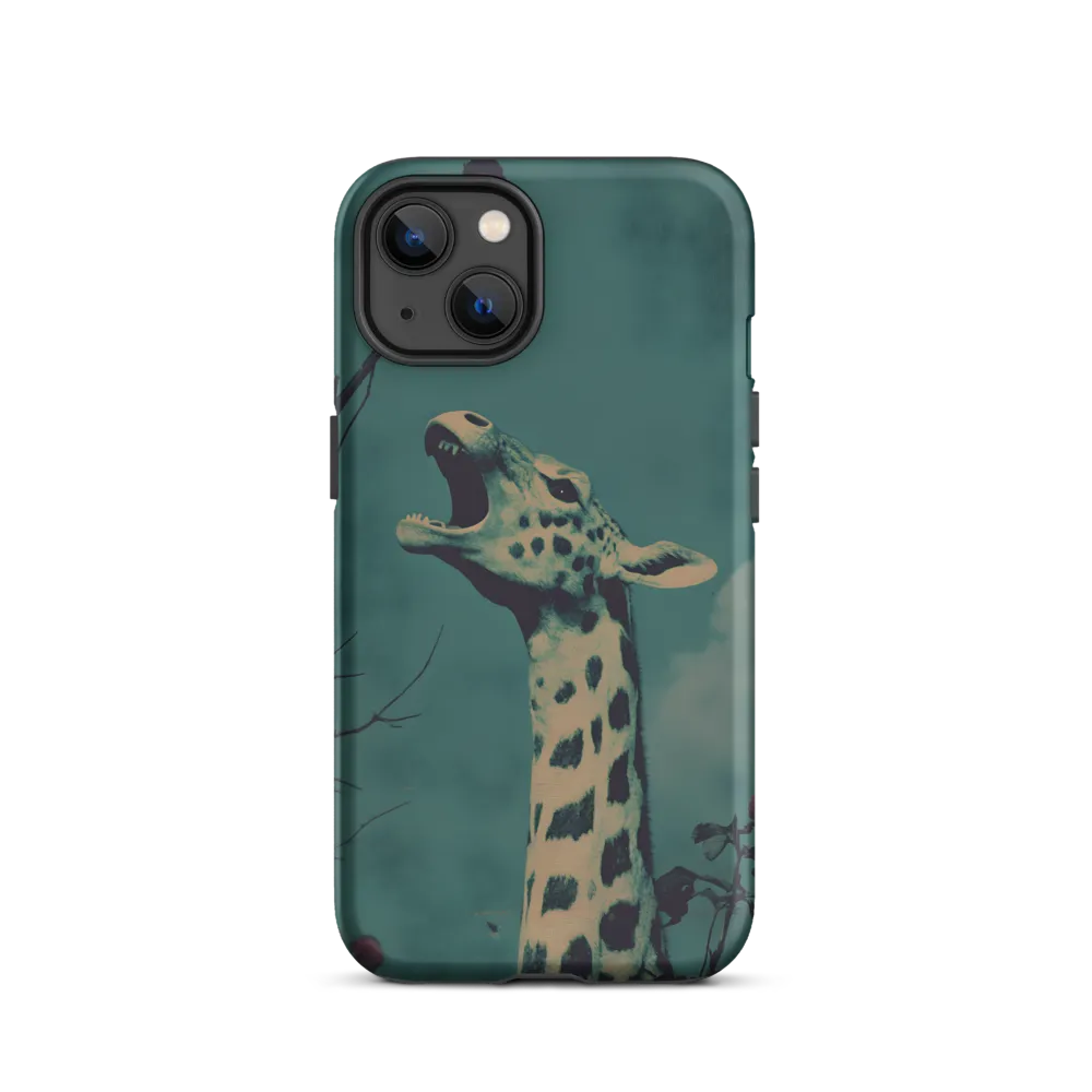 Whispers of the Tall: A Surreal Giraffe Encounter