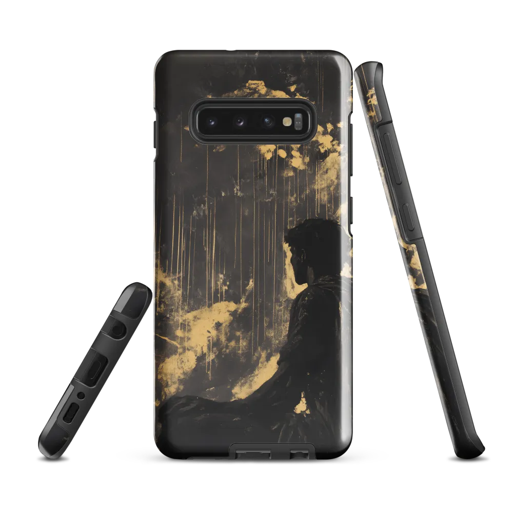 Reflections in Gold | Phone Case |  S10 Plus | Tough Case | Glossy