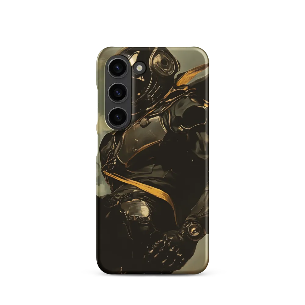 Ethereal Explorer: The Enigmatic Astronaut | Phone Case |  S23 | Snap Case | Matte
