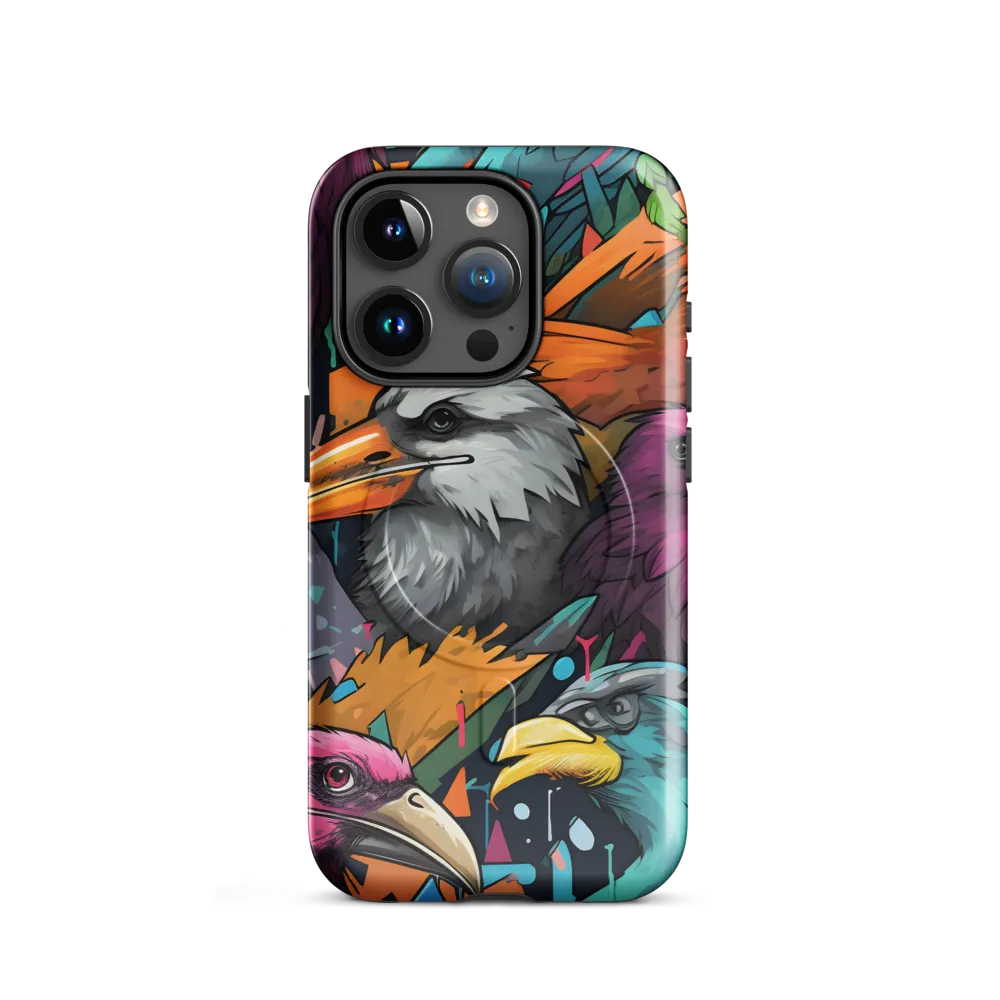 Avian Vortex: A Celebration of Color and Form